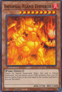 Infernal Flame Emperor - SR14-EN013 - Common 1st Edition