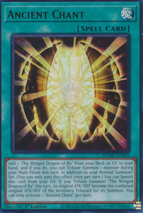 Ancient Chant - MZMI-EN069 - Ultra Rare 1st Edition