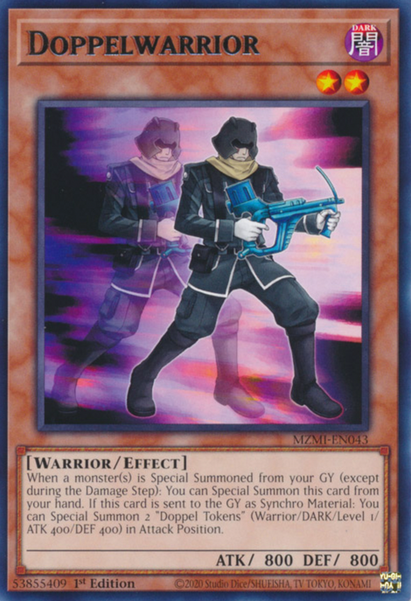 Doppelwarrior - MZMI-EN043 - Rare 1st Edition