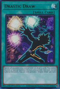Drastic Draw - MZMI-EN037 - Ultra Rare 1st Edition