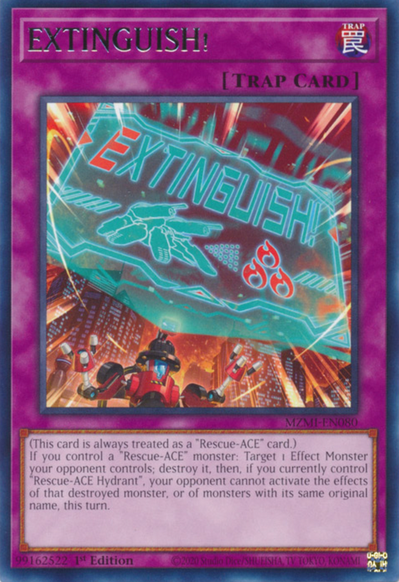 EXTINGUISH! - MZMI-EN080 - Rare 1st Edition