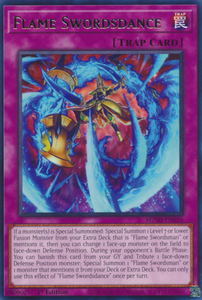 Flame Swordsdance - MZMI-EN010 - Rare 1st Edition