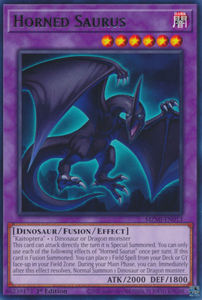 Horned Saurus - MZMI-EN013 - Rare 1st Edition