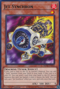 Jet Synchron - MZMI-EN044 - Rare 1st Edition