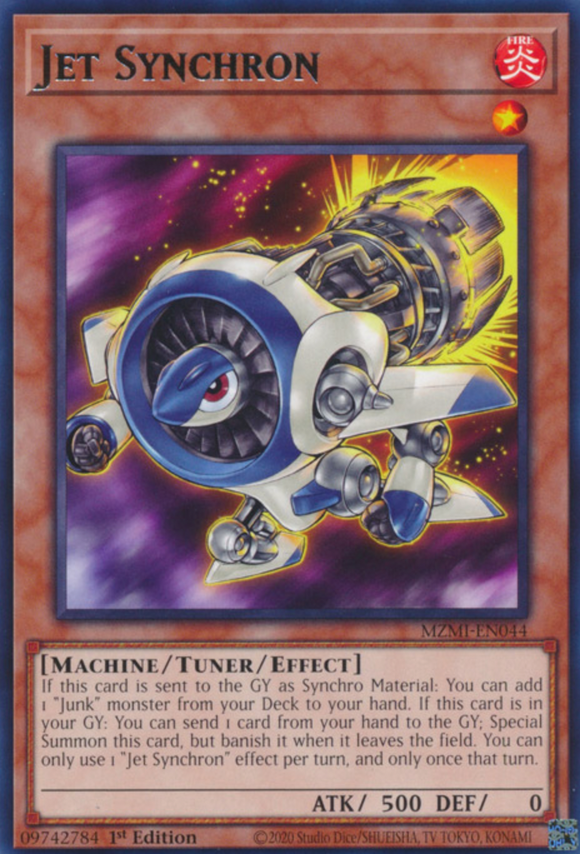 Jet Synchron - MZMI-EN044 - Rare 1st Edition