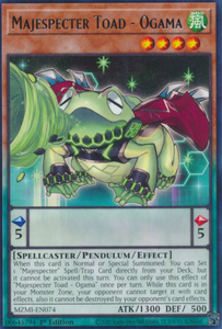 Majespecter Toad - Ogama - MZMI-EN074 - Rare 1st Edition