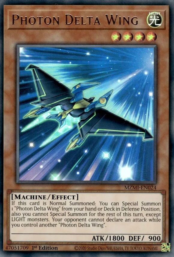 Photon Delta Wing - MZMI-EN024 - Ultra Rare 1st Edition