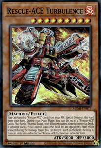 Rescue-ACE Turbulence - MZMI-EN077 - Super Rare 1st Edition