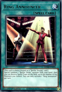 Ring Announcer - MZMI-EN026 - Rare 1st Edition