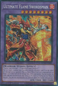 Ultimate Flame Swordsman - MZMI-EN004 - Collector's Rare 1st Edition