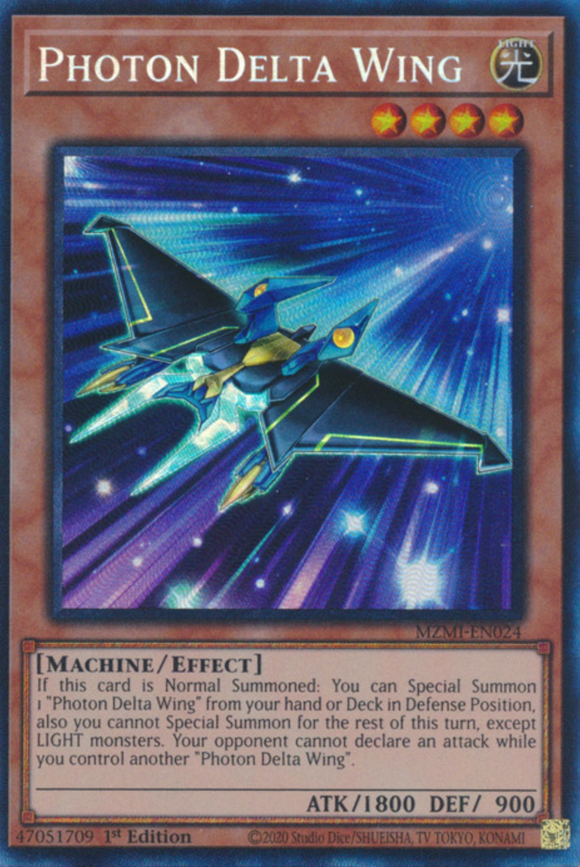 Photon Delta Wing - MZMI-EN024 - Collector's Rare 1st Edition