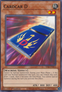 Cardcar D - STAS-EN014 - Common 1st Edition