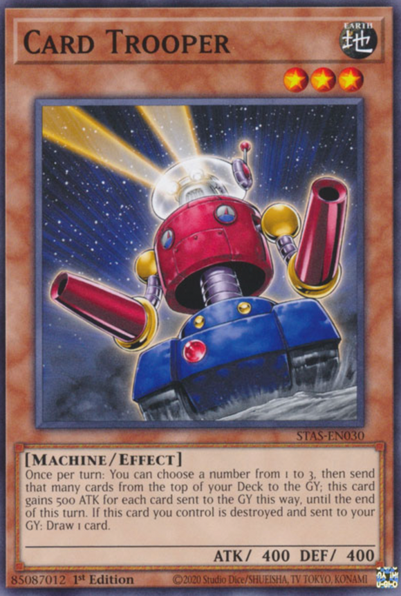 Card Trooper - STAS-EN030 - Common 1st Edition
