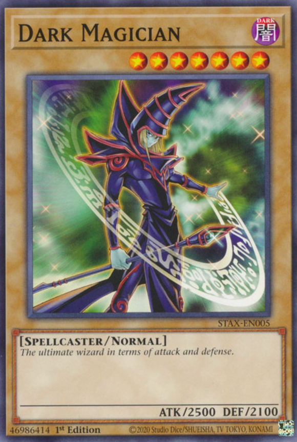 Dark Magician - STAX-EN005 - Common 1st Edition