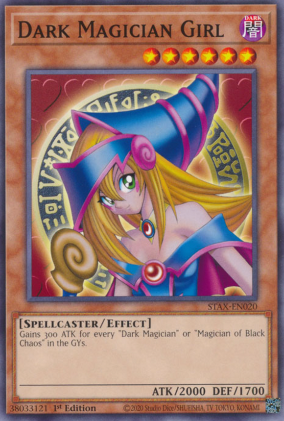 Dark Magician Girl - STAX-EN020 - Common 1st Edition