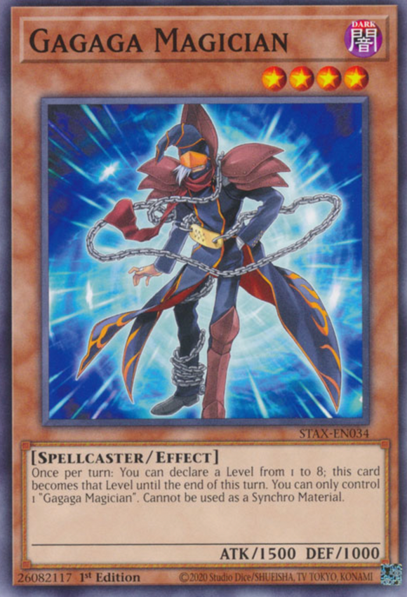 Gagaga Magician - STAX-EN034 - Common 1st Edition