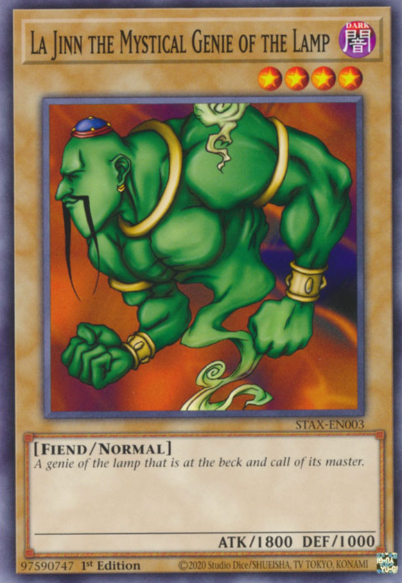 La Jinn the Mystical Genie of the Lamp - STAX-EN003 - Common 1st Edition