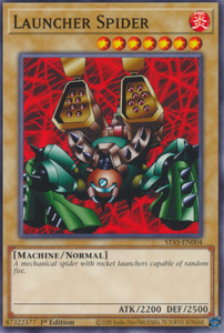 Launcher Spider - STAS-EN004 - Common 1st Edition