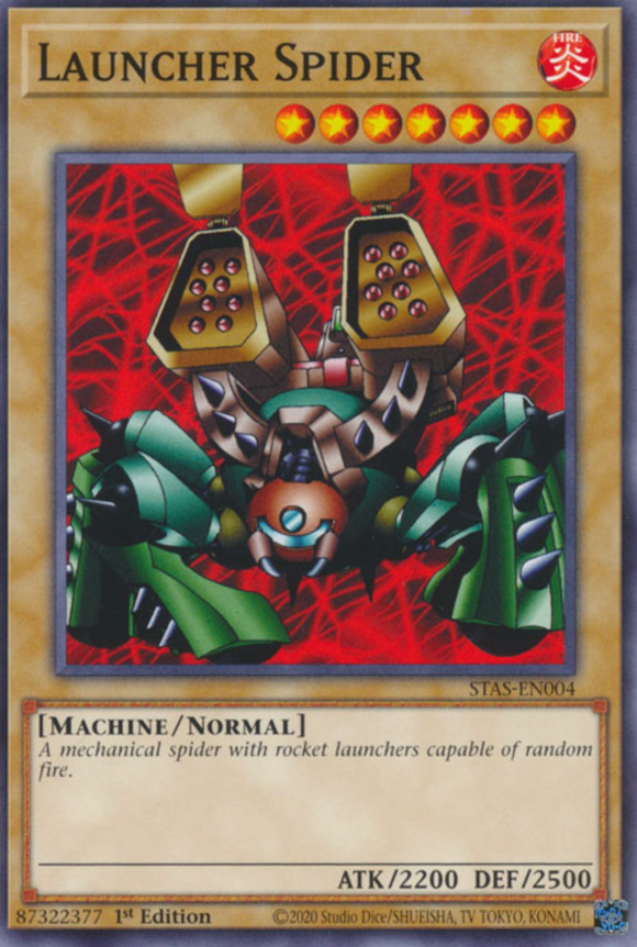 Launcher Spider - STAS-EN004 - Common 1st Edition