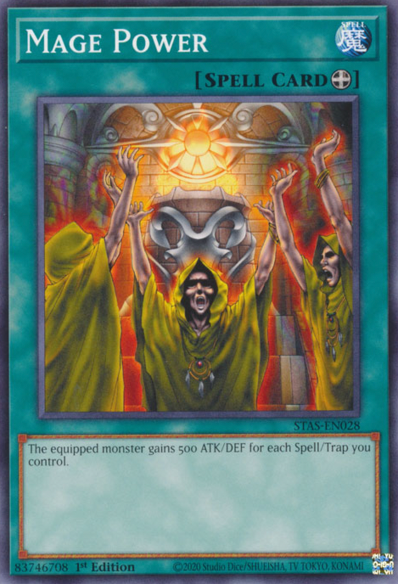 Mage Power - STAS-EN028 - Common 1st Edition