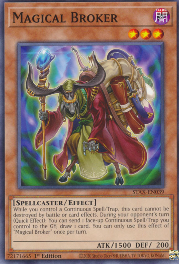 Magical Broker - STAX-EN039 - Common 1st Edition