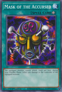 Mask of the Accursed - STAS-EN026 - Common 1st Edition