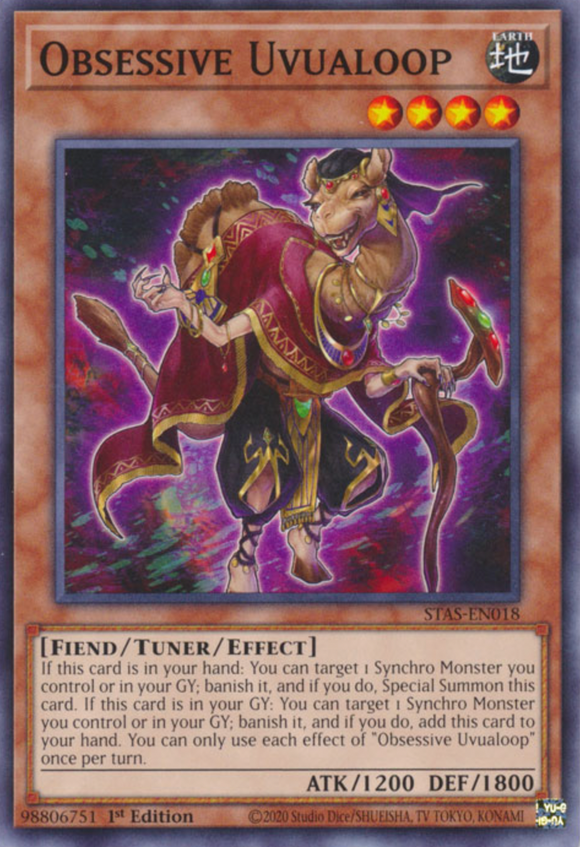 Obsessive Uvualoop - STAS-EN018 - Common 1st Edition