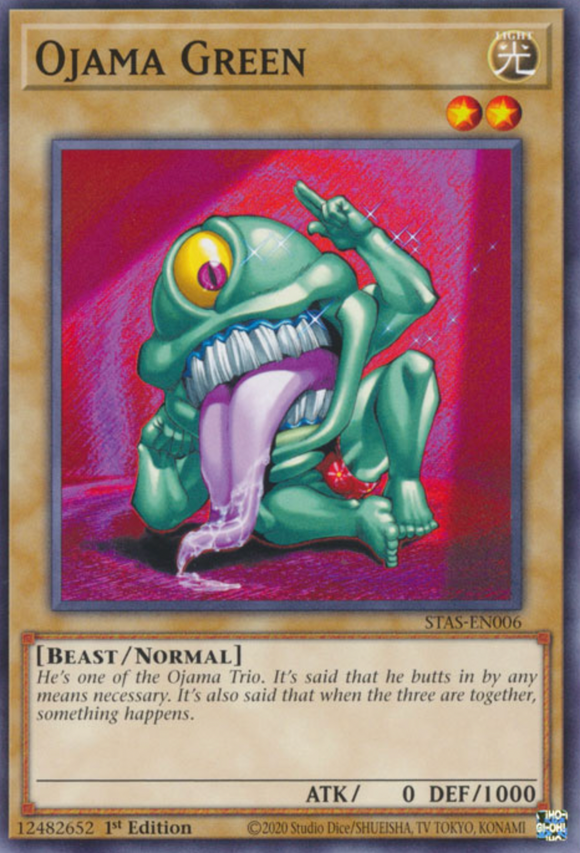Ojama Green - STAS-EN006 - Common 1st Edition