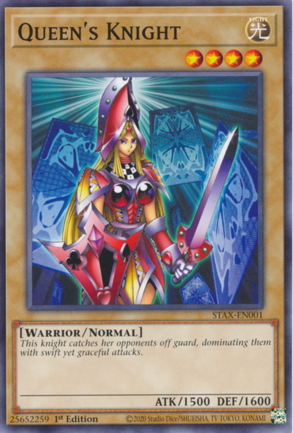 Queen's Knight - STAX-EN001 - Common 1st Edition