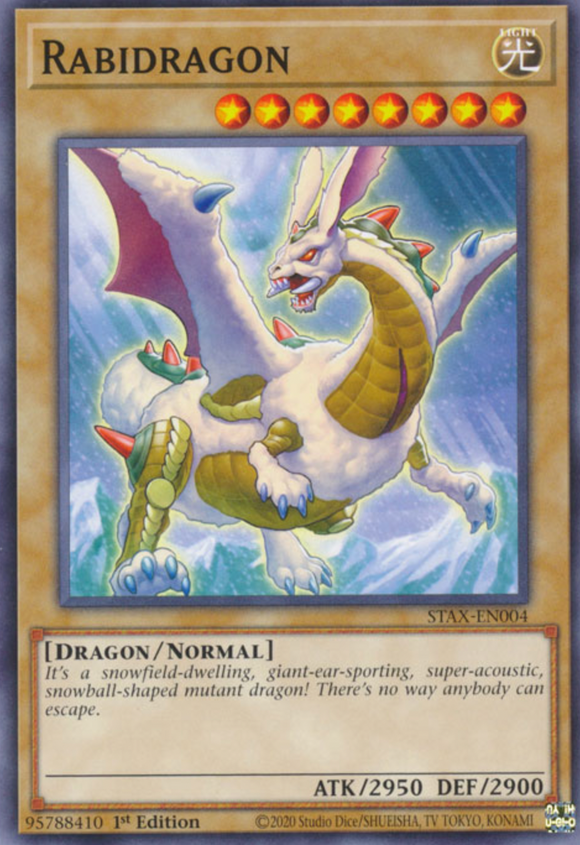 Rabidragon - STAX-EN004 - Common 1st Edition