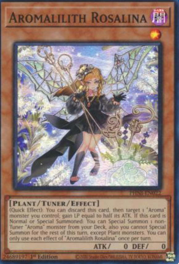 Aromalilith Rosalina - PHNI-EN022 - Super Rare 1st Edition