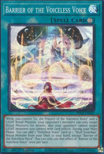 Barrier of the Voiceless Voice - PHNI-EN067 - Super Rare 1st Edition