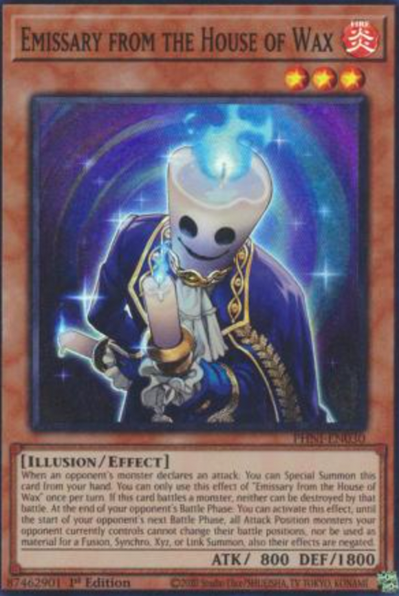 Emissary from the House of Wax - PHNI-EN030 - Super Rare 1st Edition