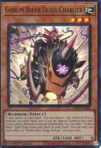 Goblin Biker Dugg Charger - PHNI-EN008 - Ultra Rare 1st Edition
