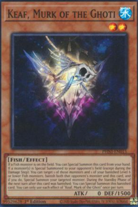 Keaf, Murk of the Ghoti - PHNI-EN015 - Super Rare 1st Edition