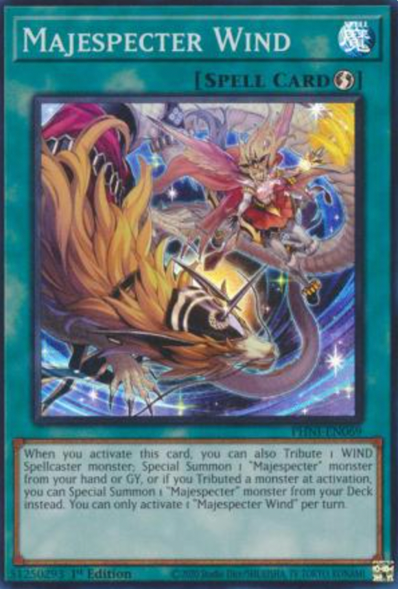 Majespecter Wind - PHNI-EN069 - Super Rare 1st Edition