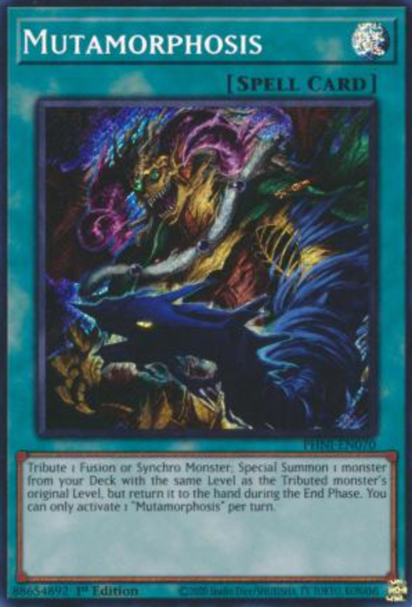 Mutamorphosis - PHNI-EN070 - Secret Rare 1st Edition