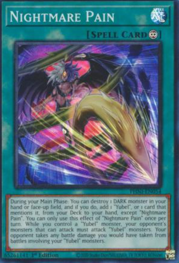 Nightmare Pain - PHNI-EN054 - Super Rare 1st Edition