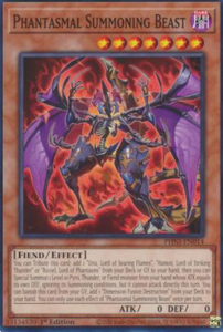 Phantasmal Summoning Beast - PHNI-EN014 - Common 1st Edition
