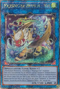 Majespecter Orthrus - Nue - PHNI-EN051 - Quarter Century Secret Rare 1st Edition