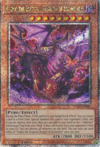Veidos the Eruption Dragon of Extinction - PHNI-EN090 - Quarter Century 1st Edition