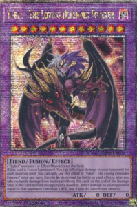 Yubel - The Loving Defender Forever - PHNI-EN038 - Quarter Century 1st Edition