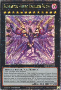 Raidraptor - Rising Rebellion Falcon - PHNI-EN045 - Quarter Century 1st Edition