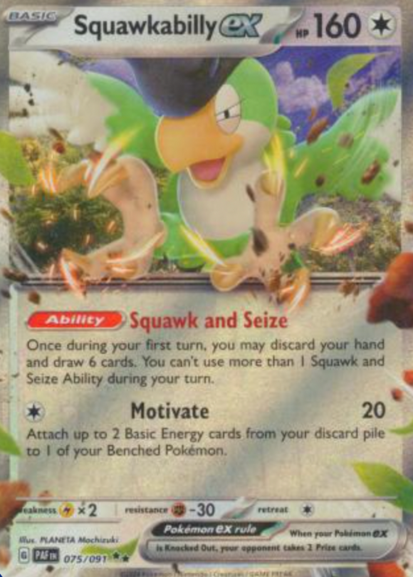 Squawkabilly ex - 075/091 - Ultra Rare