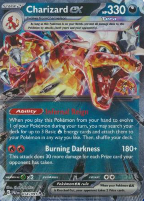 Charizard ex - 054/091 - Ultra Rare