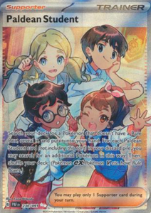 Paldean Student - 230/091 - Illustration Rare