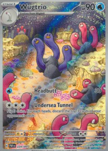 Wugtrio - 224/091 - Illustration Rare