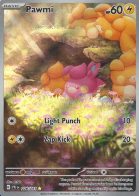 Pawmi - 226/091 - Illustration Rare