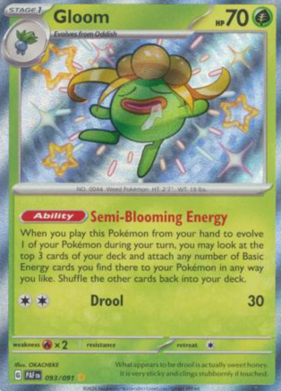 Gloom - 093/091 - Shiny Rare