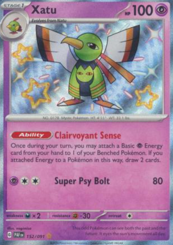 Xatu - 152/091 - Shiny Rare